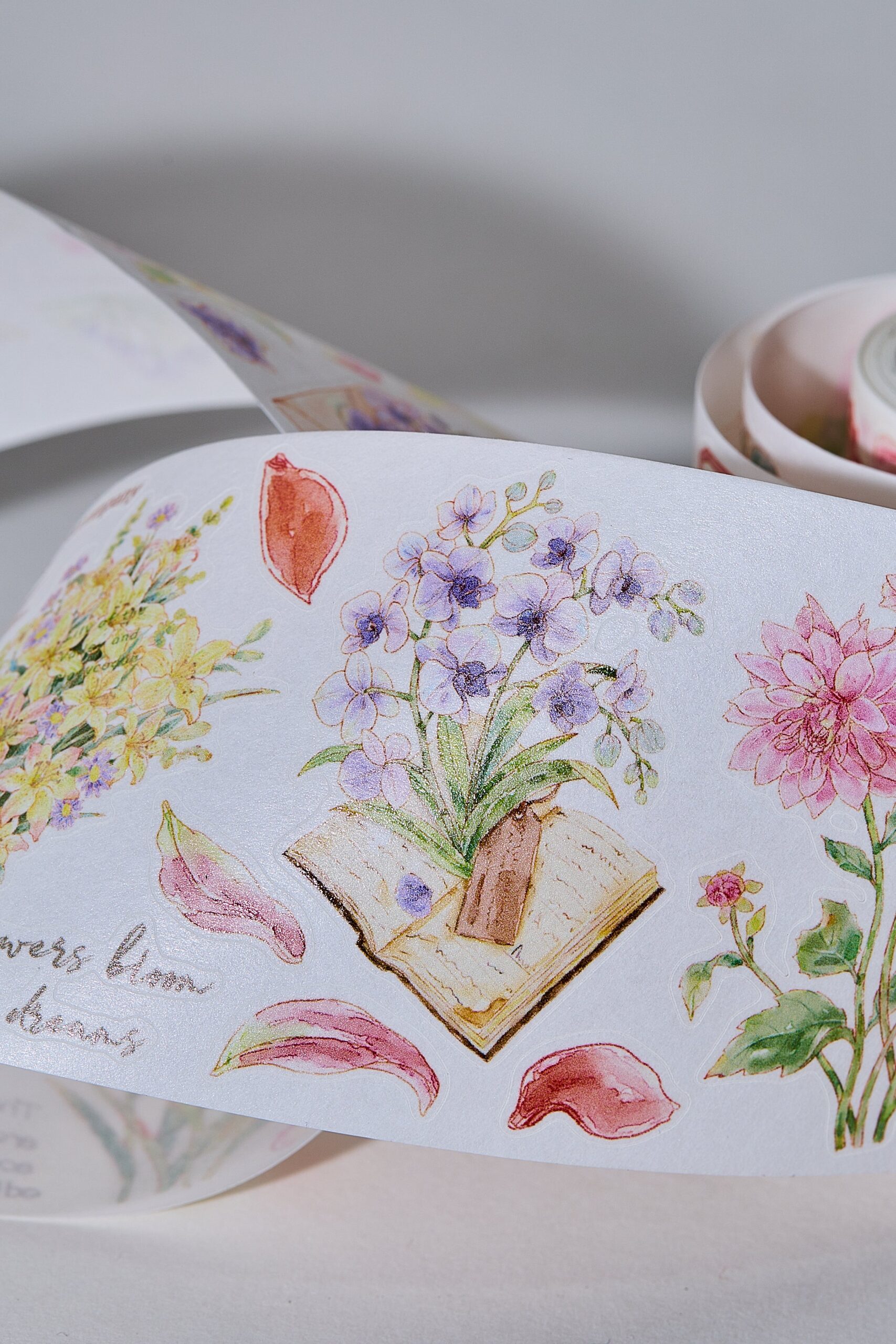Pre-cut Petal Post Wide Washi/PET Tape - immagine 15