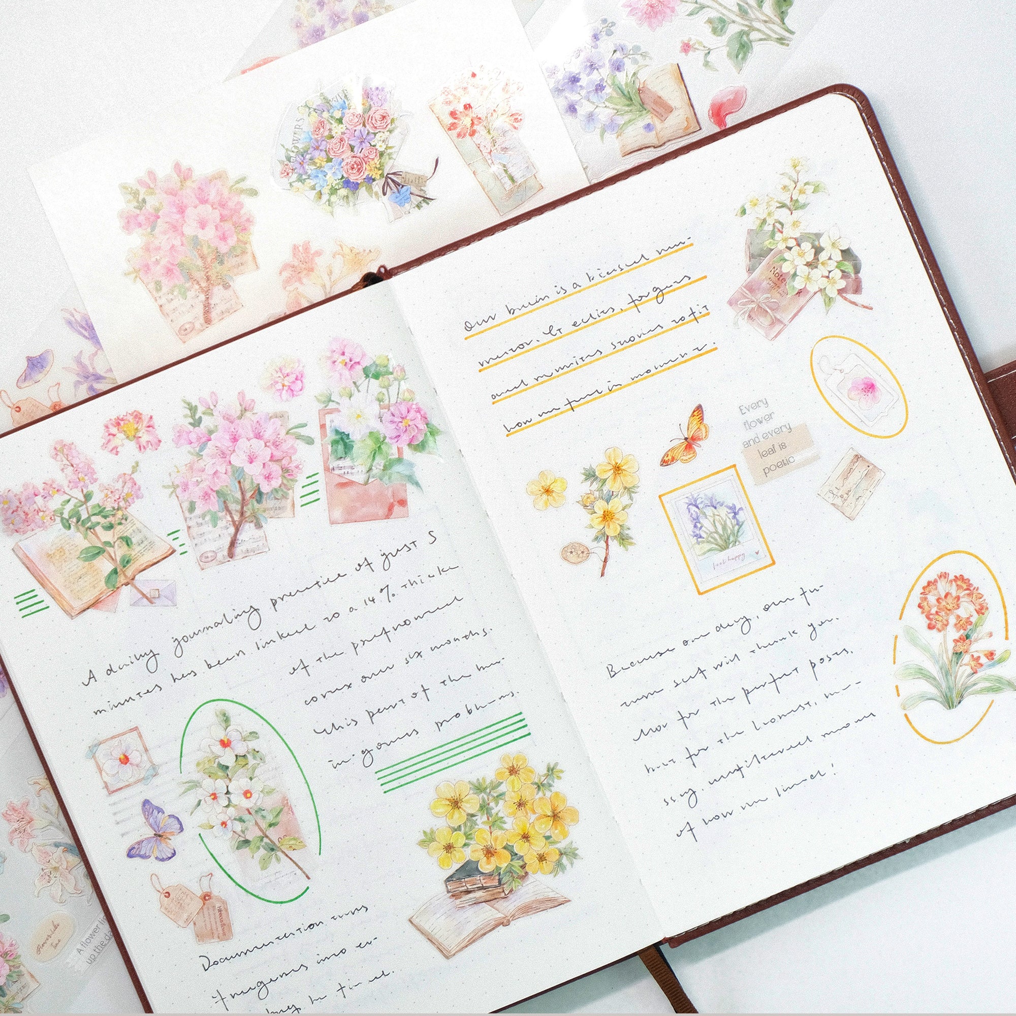 Pre-cut Petal Post Wide Washi/PET Tape - immagine 11