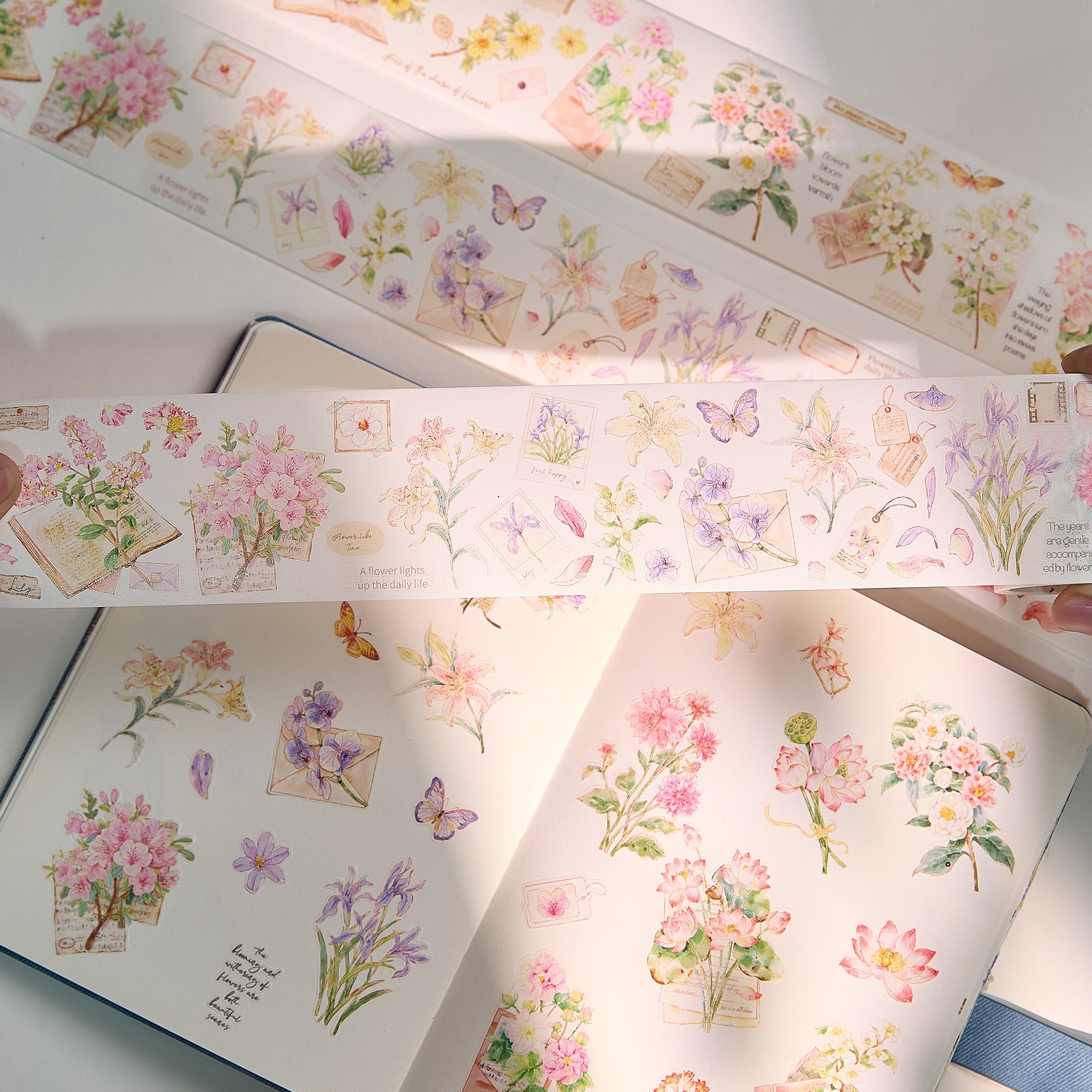 Pre-cut Petal Post Wide Washi/PET Tape - immagine 2