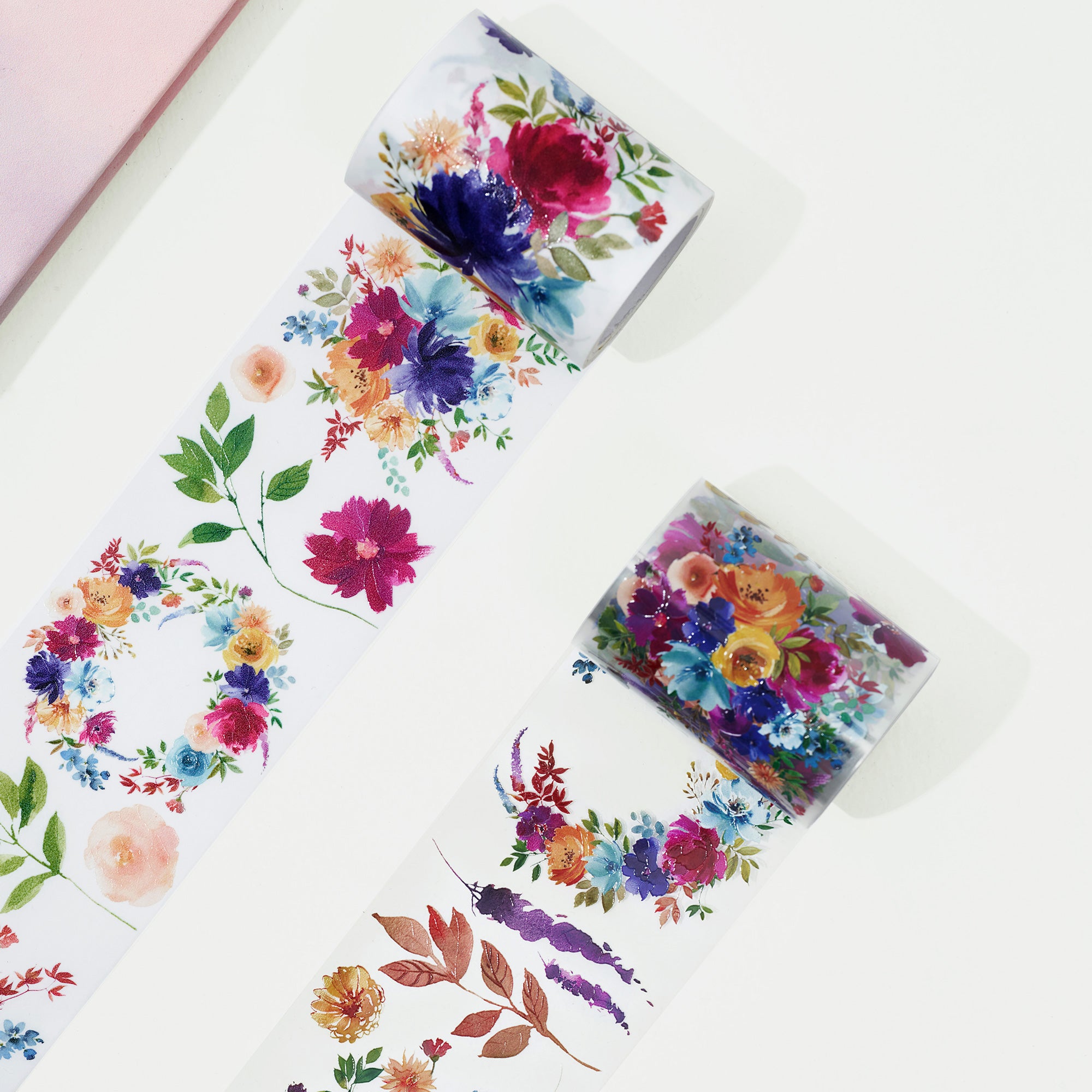 Pretty Florals Wide Washi/PET Tape - immagine 3
