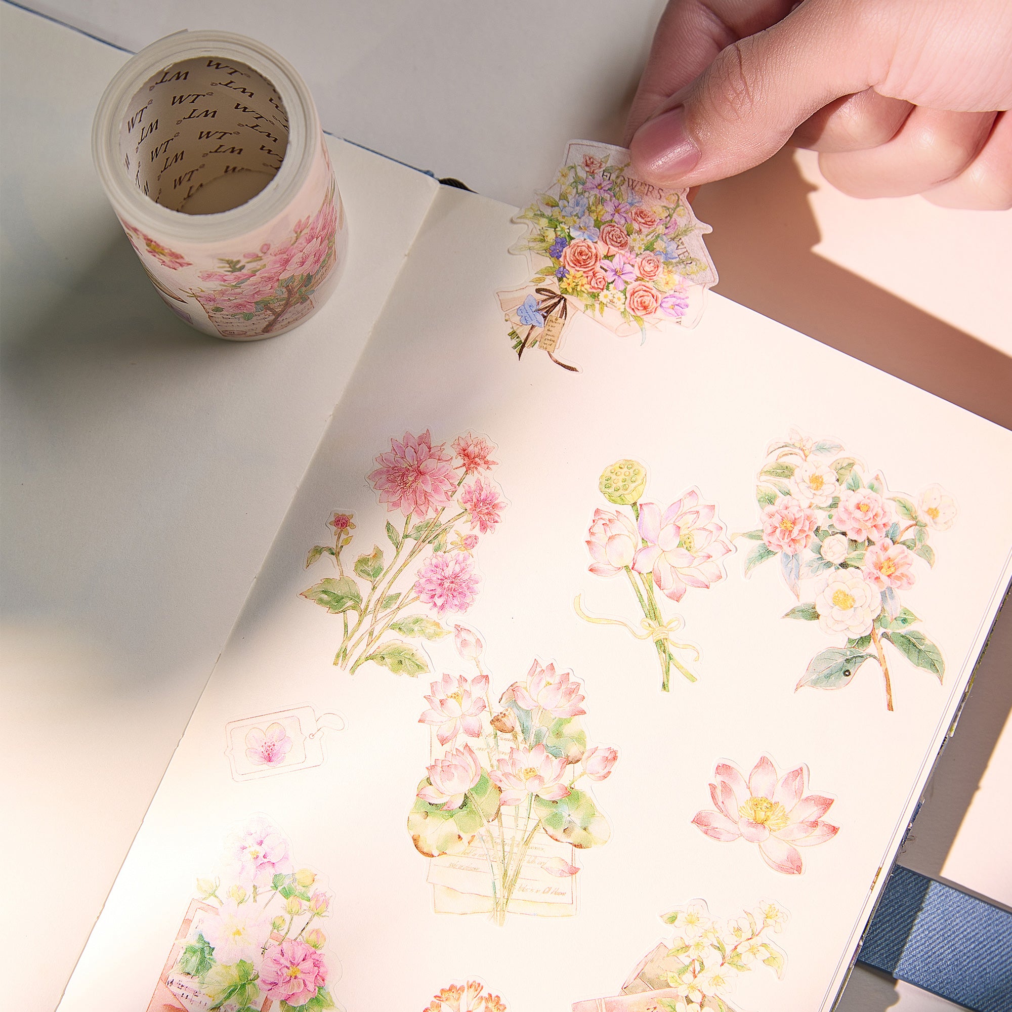 Pre-cut Petal Post Wide Washi/PET Tape - immagine 3