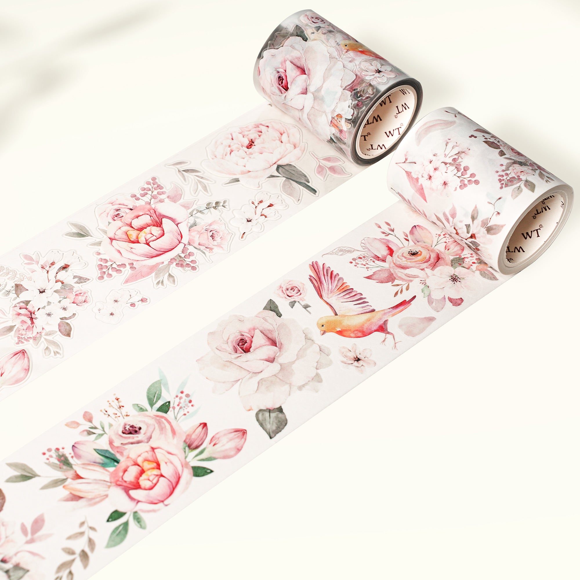 Pre-cut Pink Velvet Wide Washi/PET Tape - immagine 5