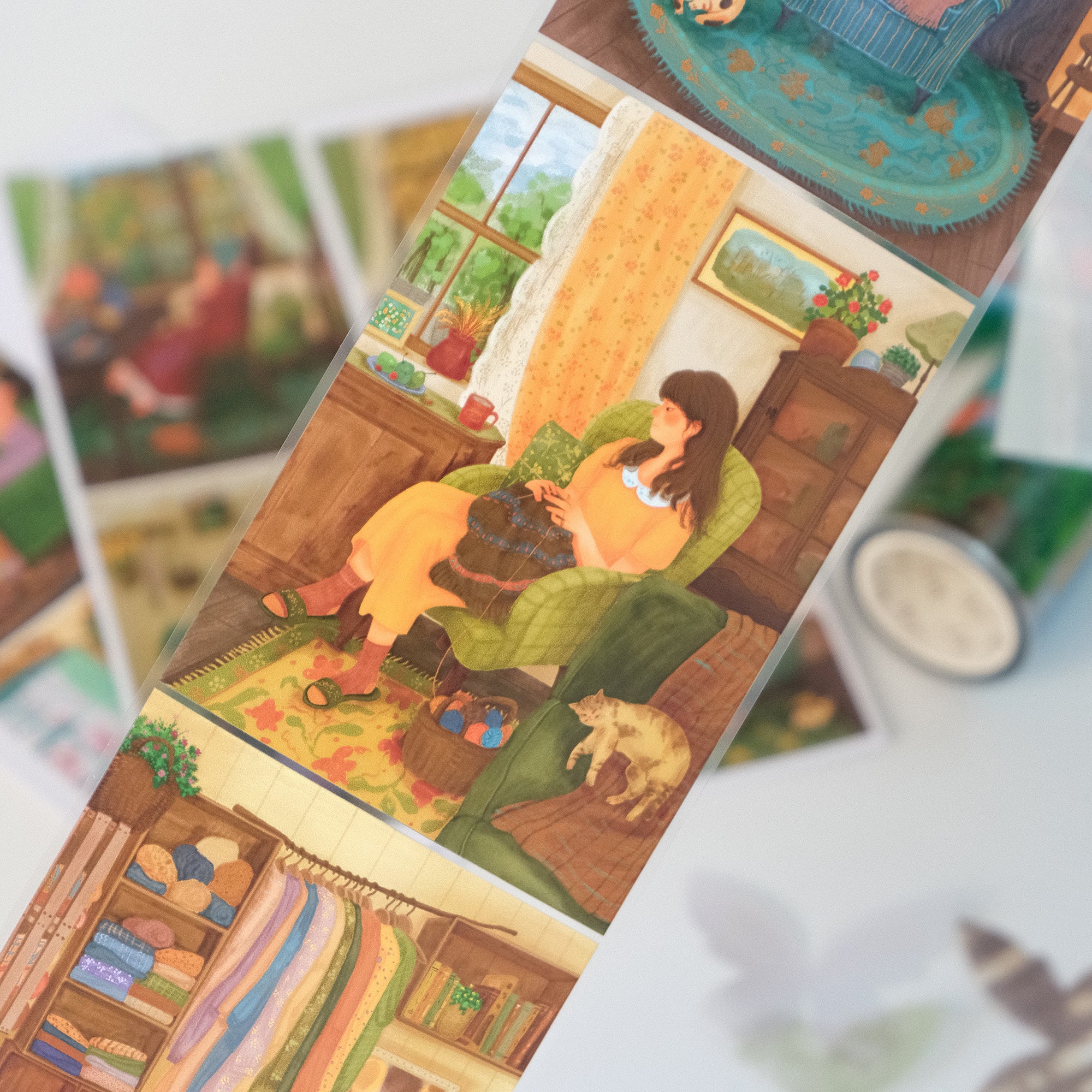Fleeting Moments Wide Washi/PET Tape - immagine 3