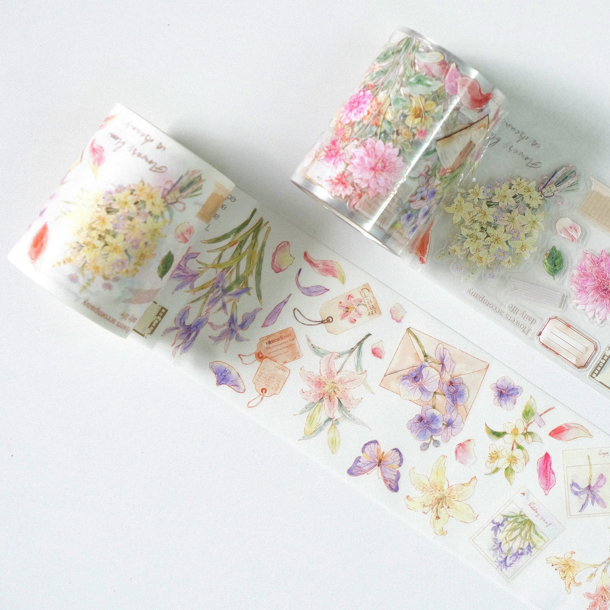 Pre-cut Petal Post Wide Washi/PET Tape - immagine 8