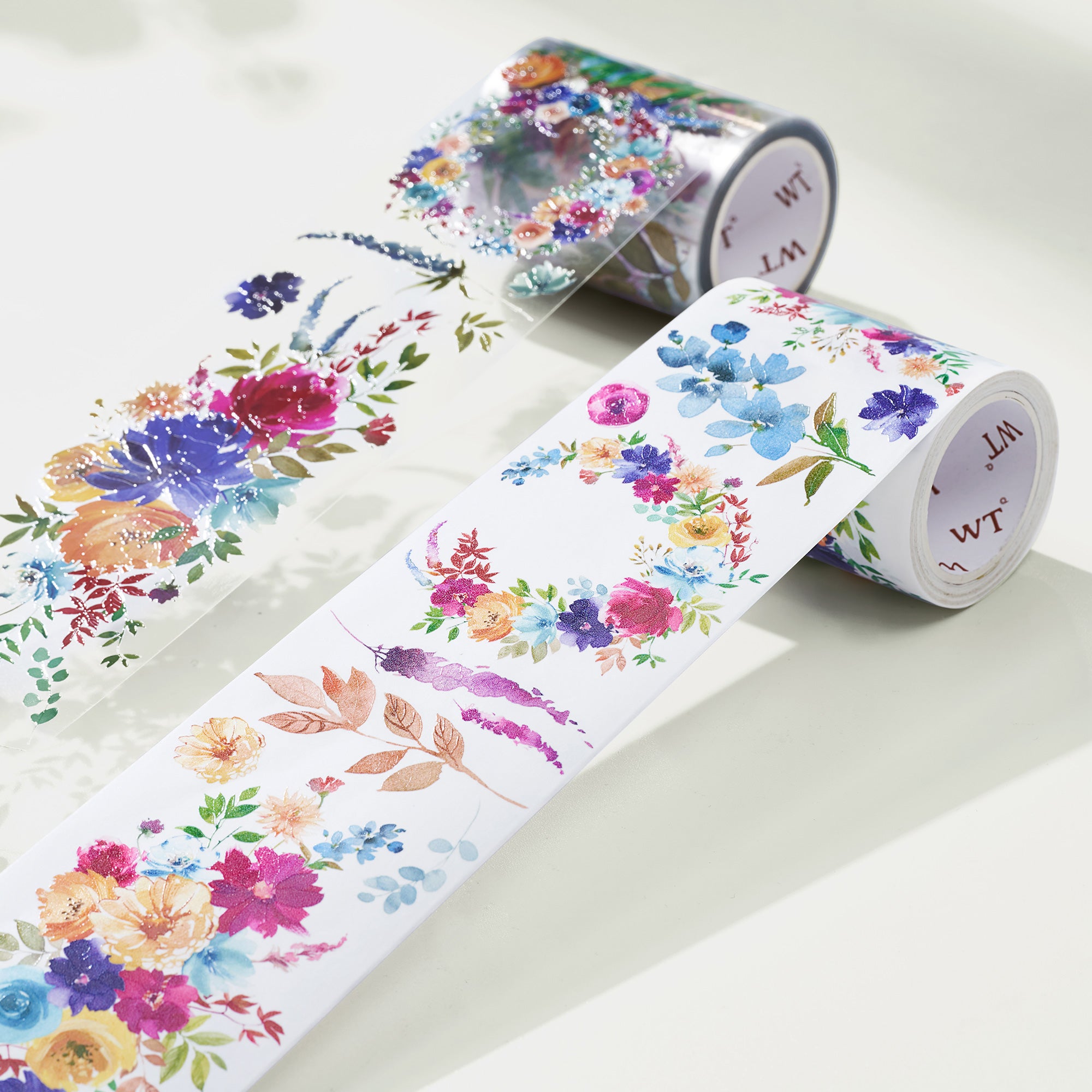 Pretty Florals Wide Washi/PET Tape - immagine 5