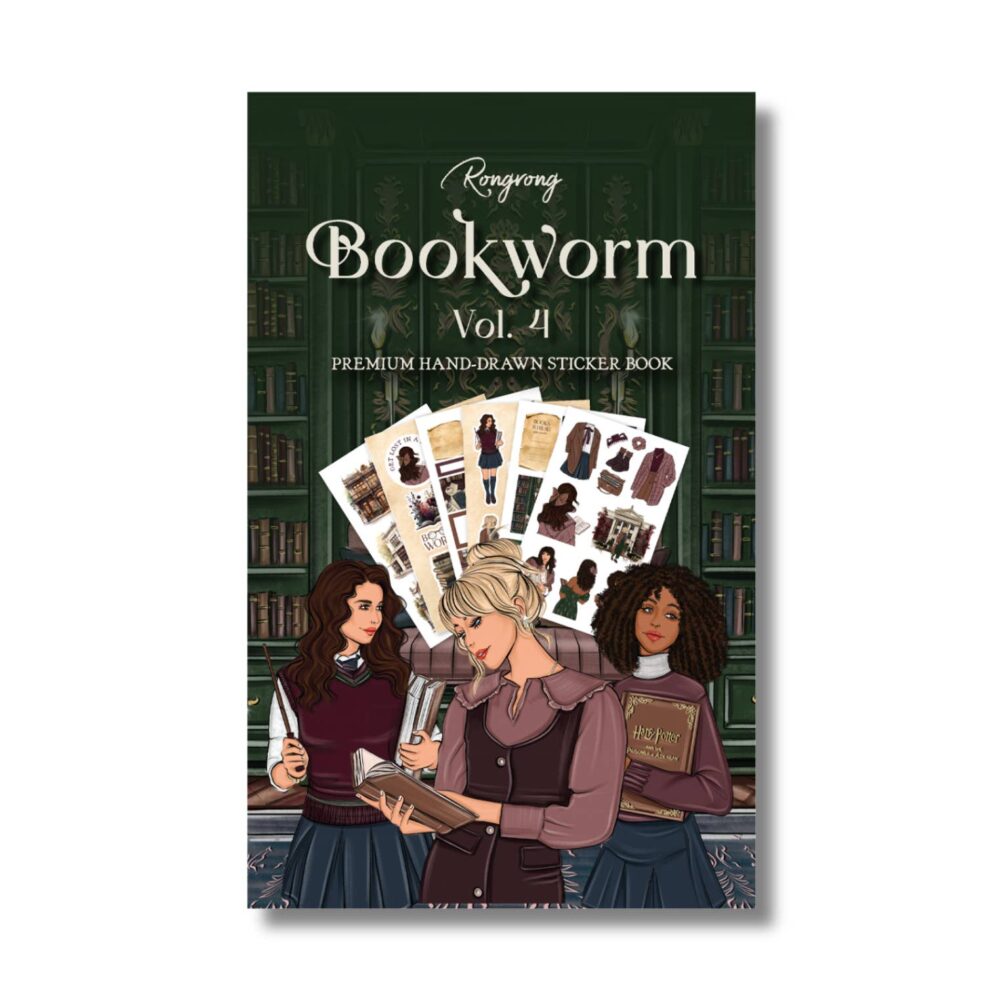Rongrong Bookworm Vol. 4 – Album di adesivi Dark Academia