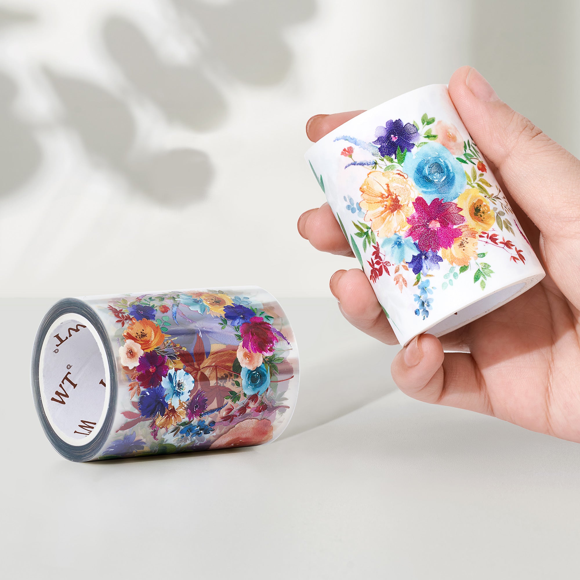 Pretty Florals Wide Washi/PET Tape - immagine 6