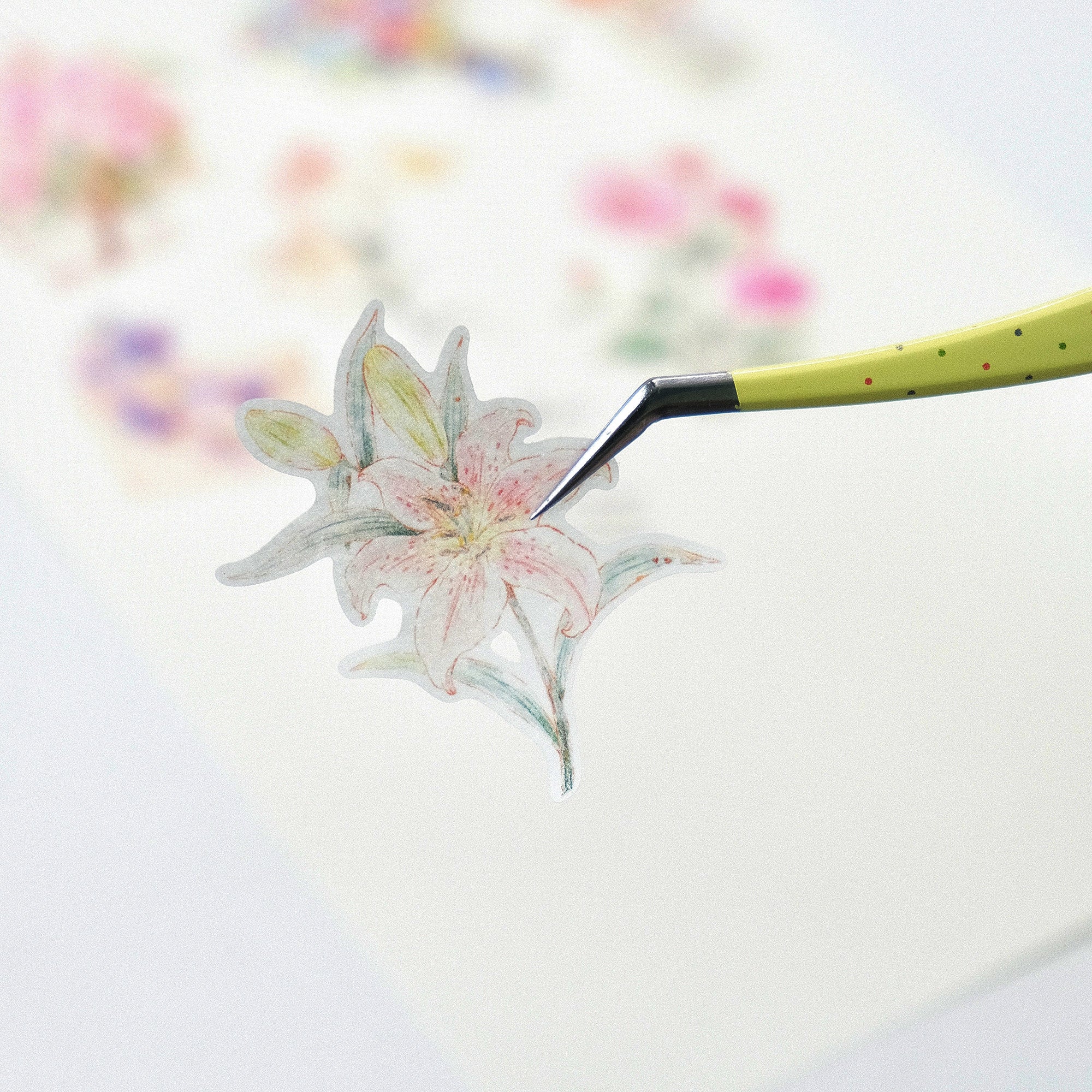 Pre-cut Petal Post Wide Washi/PET Tape - immagine 10