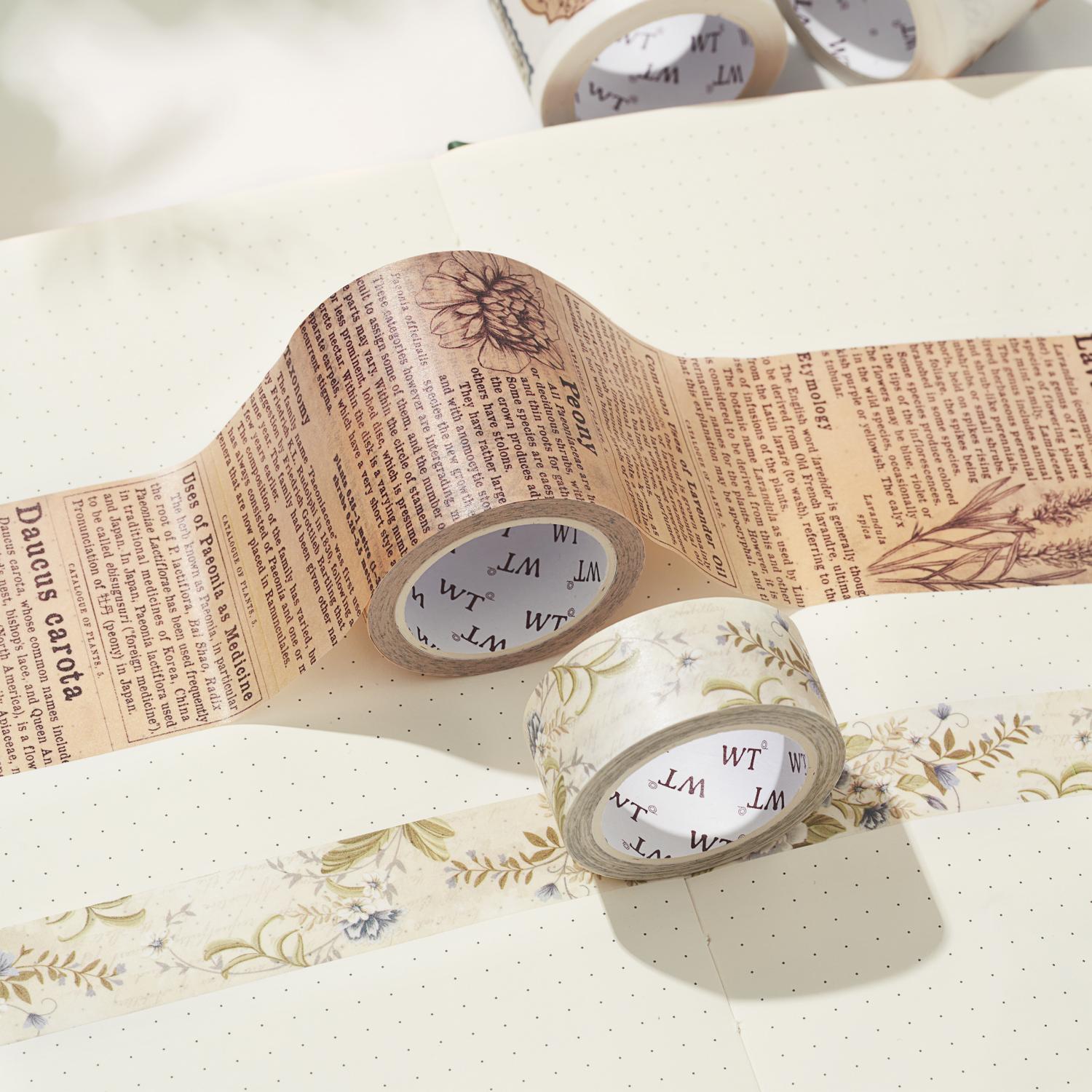 Petals & Parchment Washi Tape Sticker Set - immagine 5