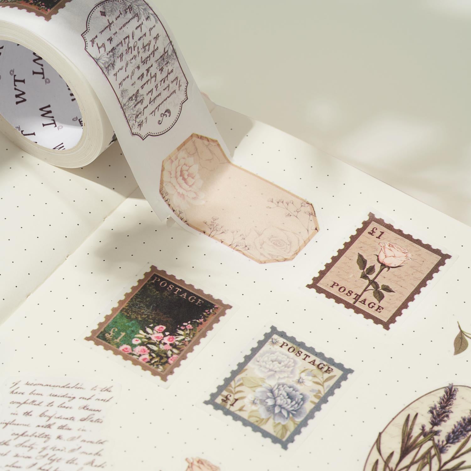 Petals & Parchment Washi Tape Sticker Set - immagine 3