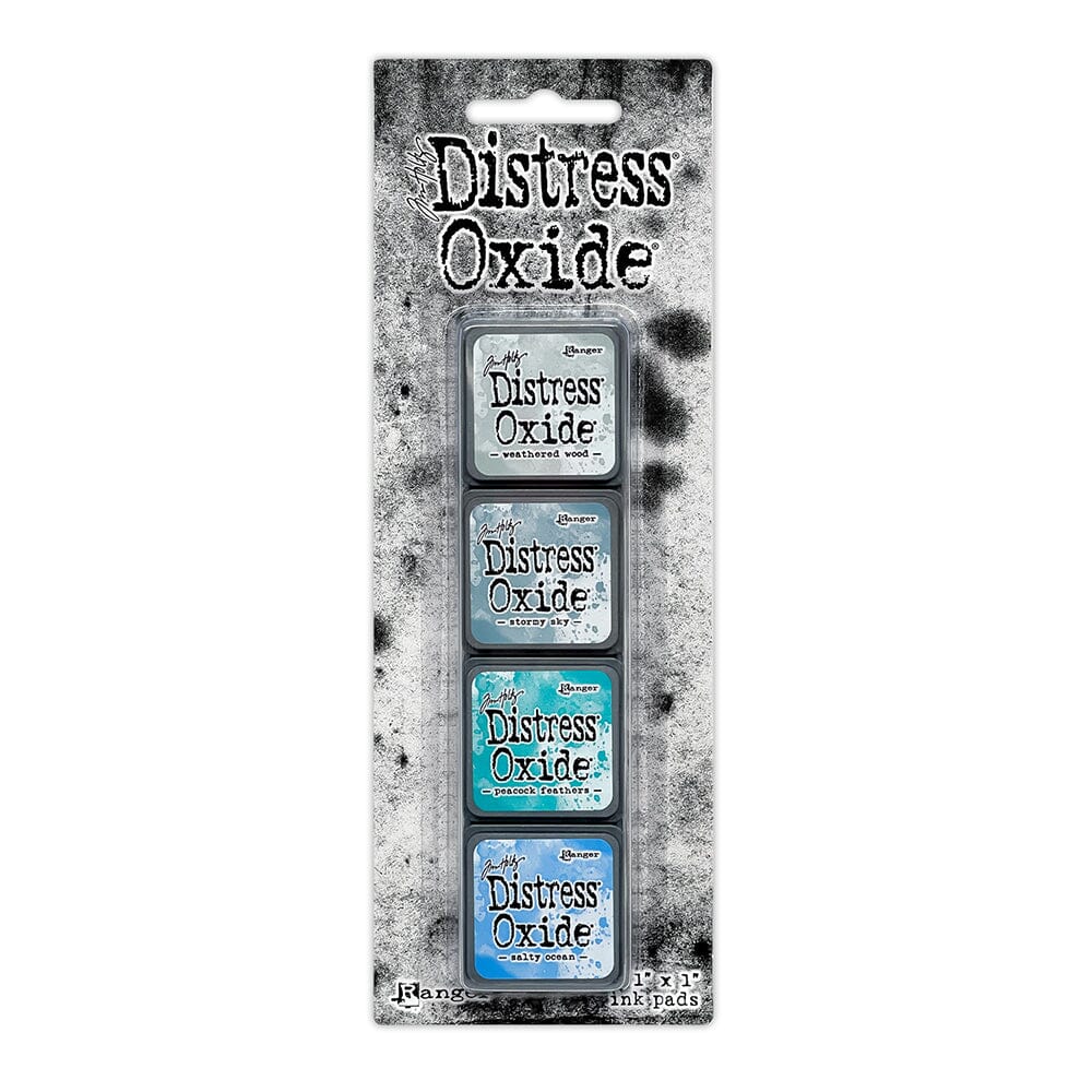 Ranger Tim Holtz Distress Mini Oxide – Kit 4, 4 tamponi