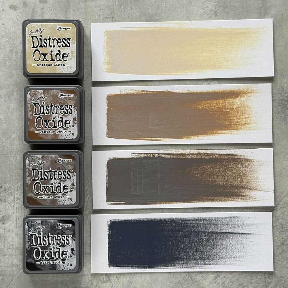 Ranger Tim Holtz Distress Mini Oxide – Kit 6, 4 tamponi - immagine 2