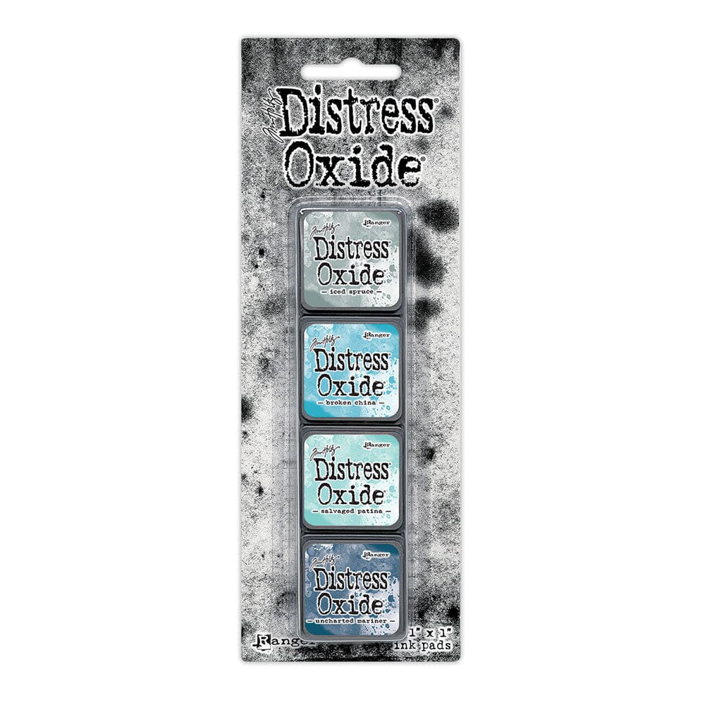 Ranger Tim Holtz Distress Mini Oxide – Kit 16, 4 tamponi