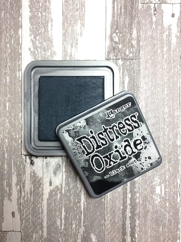 Ranger Tim Holtz Distress Oxide – Black Soot - immagine 2