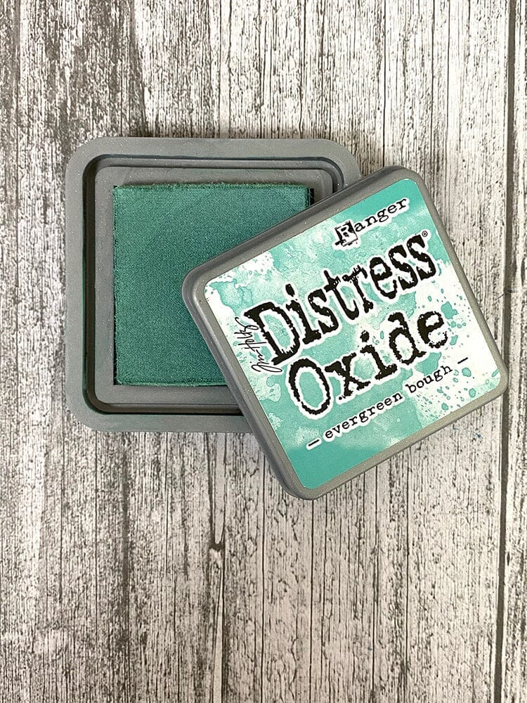 Ranger Tim Holtz Distress Oxide – Evergreen Bough - immagine 2