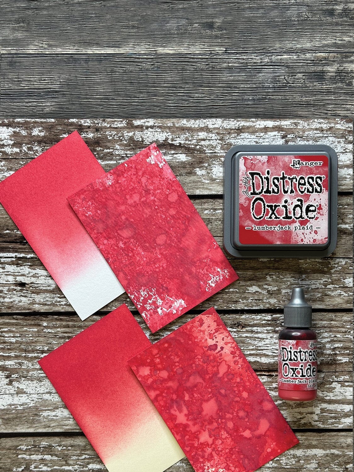 Ranger Tim Holtz Distress Oxide – Lumberjack Plaid - immagine 2