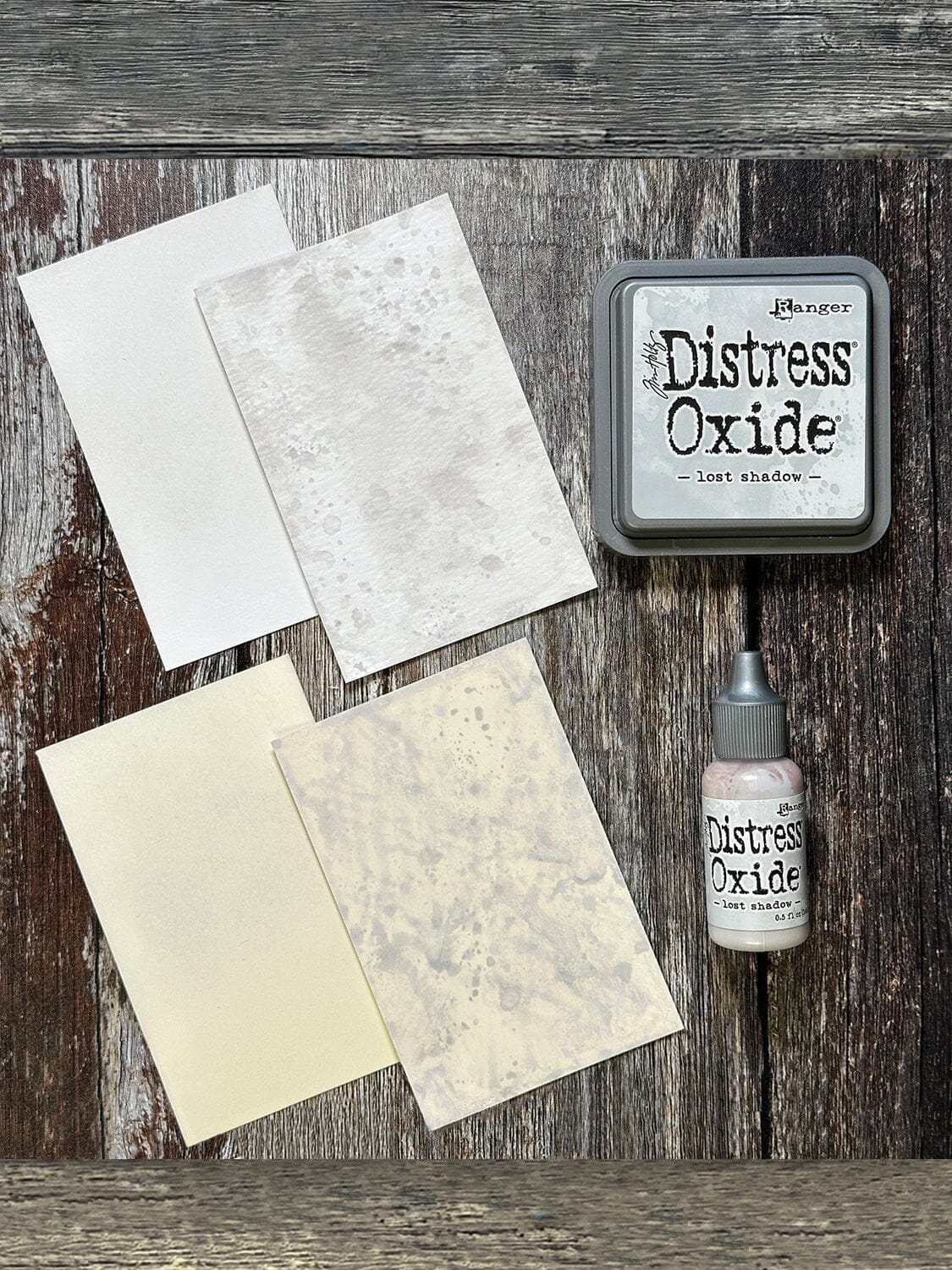 Ranger Tim Holtz Distress Oxide – Lost Shadow - immagine 2