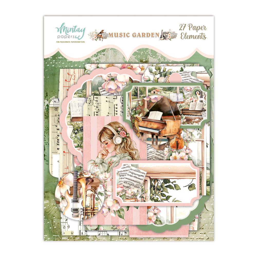 Mintay Music Garden – Paper Ephemera, 27 pezzi