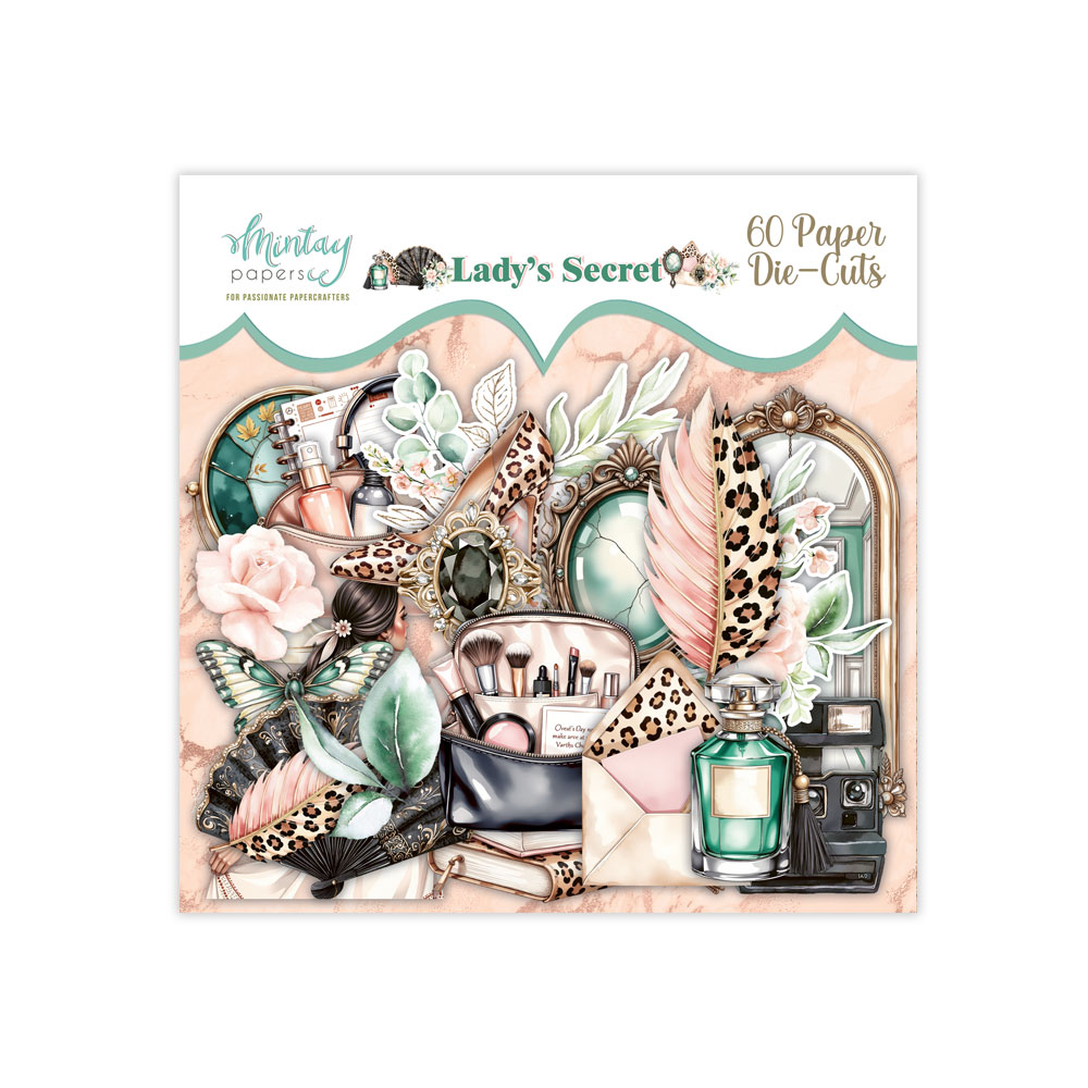Mintay Lady's Secret – Die-Cuts, 60 pezzi
