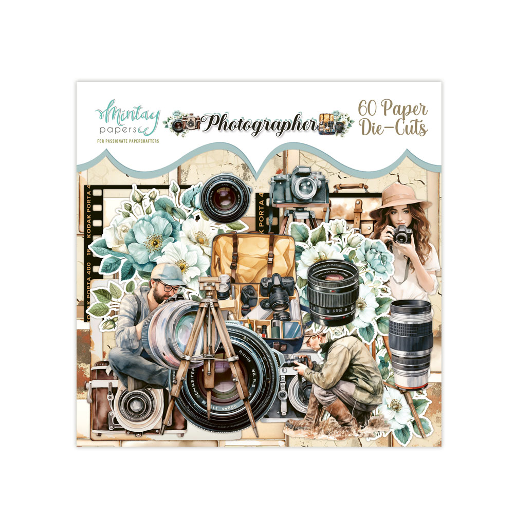 Mintay Photographer – Die-Cuts, 60 pezzi