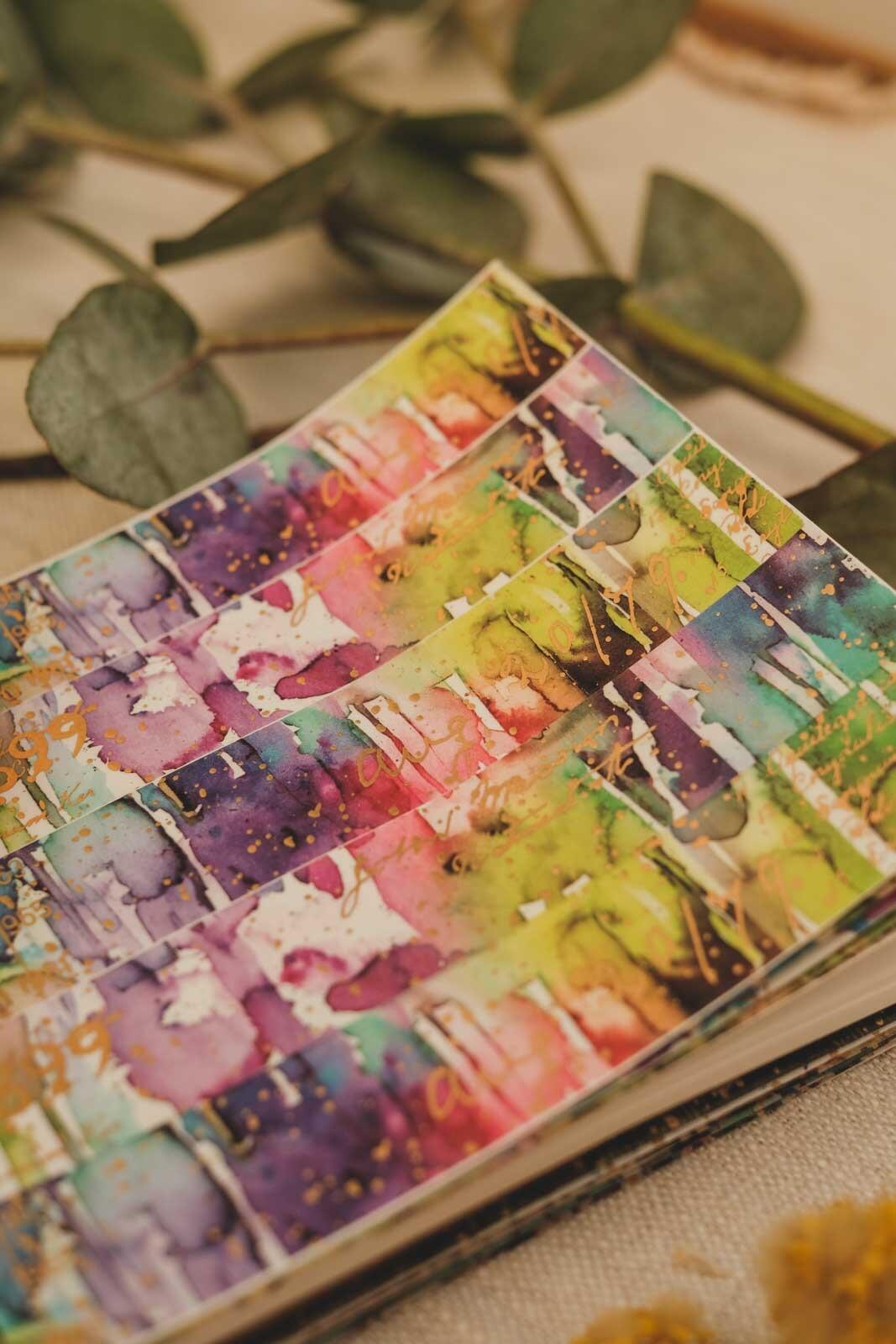 London Gifties – Watercolour drip drips – Washi tape 2 cm × 10 m - immagine 3