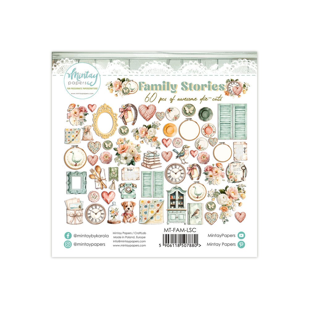 Mintay Family Stories – Die-Cuts, 60 pezzi - immagine 2