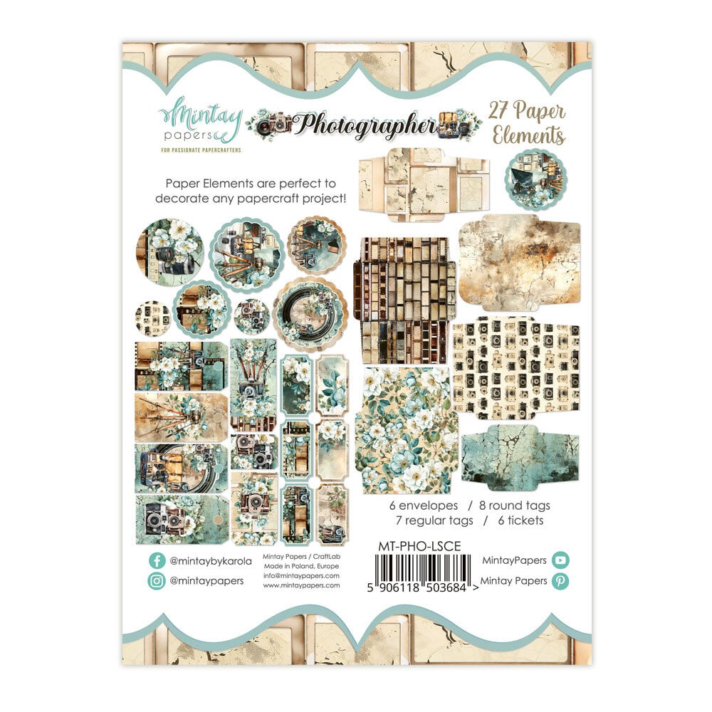 Mintay Photographer – Paper Ephemera, 27 pezzi - immagine 2