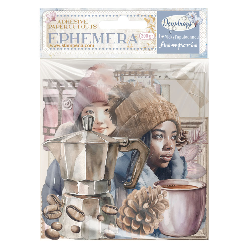 Stamperia – Ephemera decorative - Dewdrops