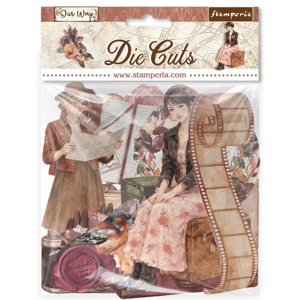 Stamperia – Die cuts assortite Our Way