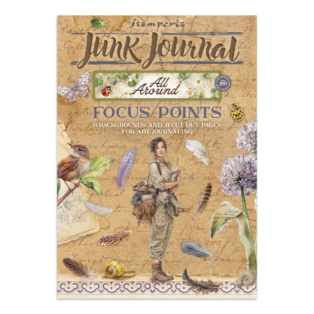 Stamperia – Junk Journal Focus Points A5 - All Around
