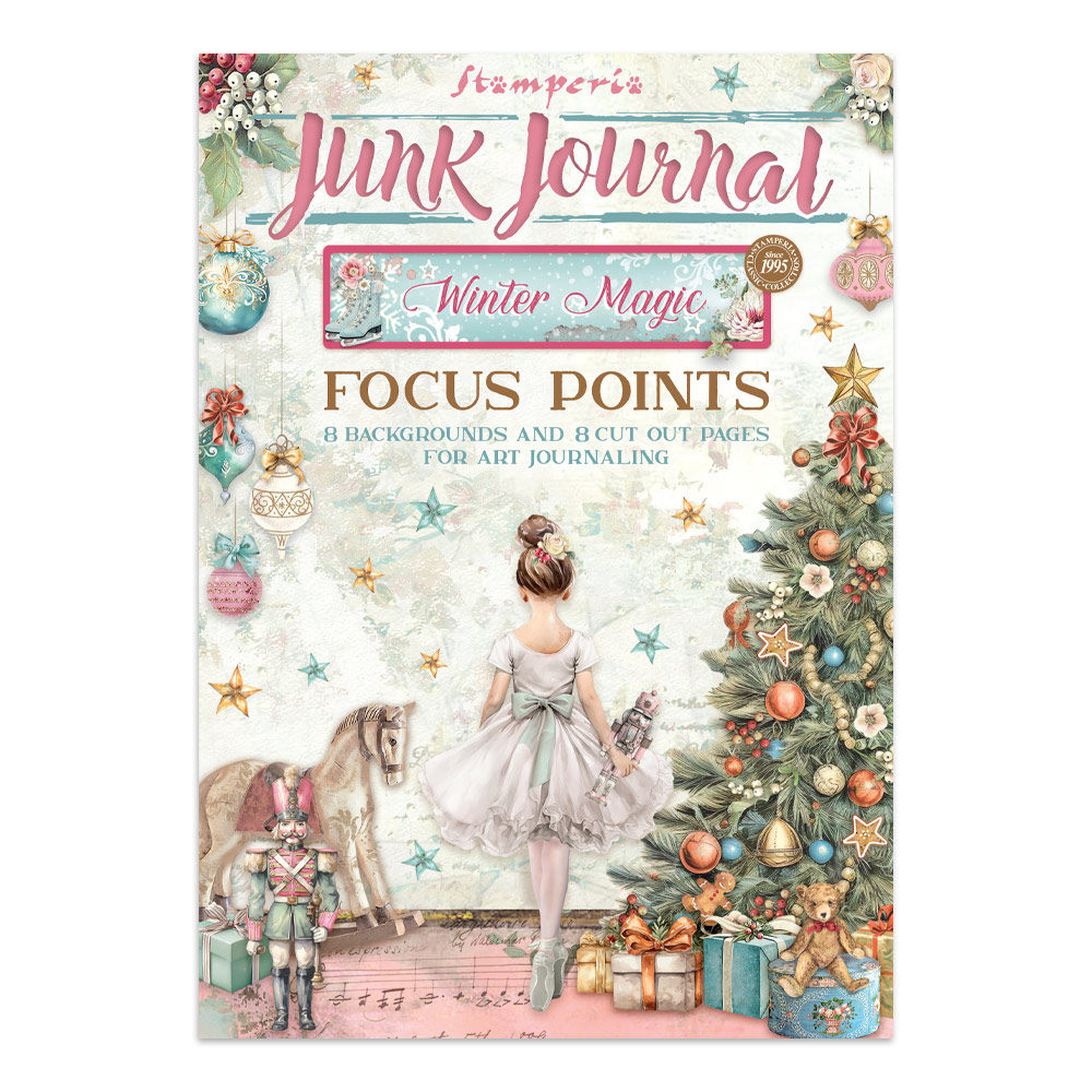 Stamperia – Junk Journal Focus Points A5 - Winter Magic