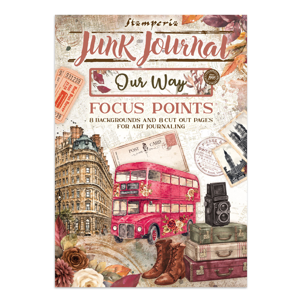 Stamperia – Junk Journal Focus Points A5 - Our Way