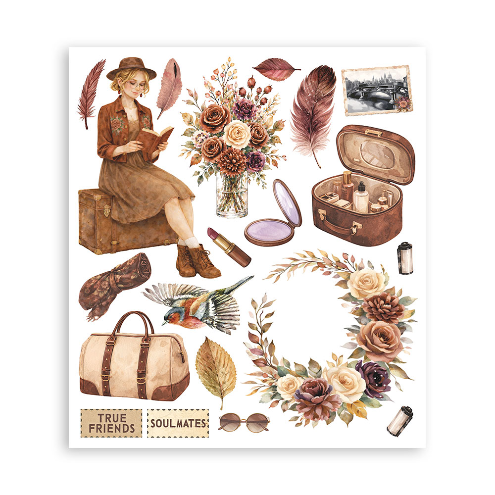 Stamperia – Set Rub-on 20,5 × 23 cm - Our Way - immagine 5