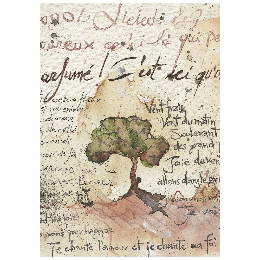Stamperia – Set di 8 carte di riso A6 Flowers and Poems - immagine 7