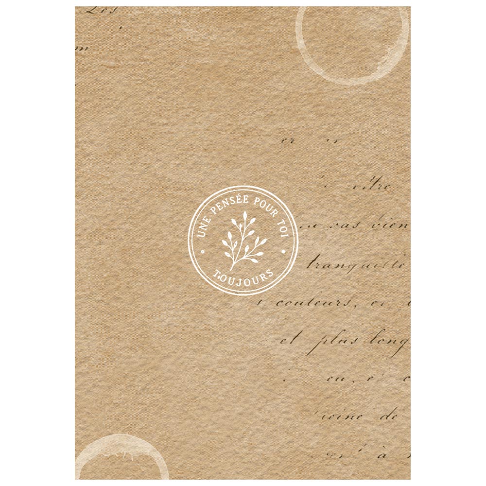 Stamperia – Set di 8 carte di riso A6 – sfondi Flowers and Poems - immagine 7