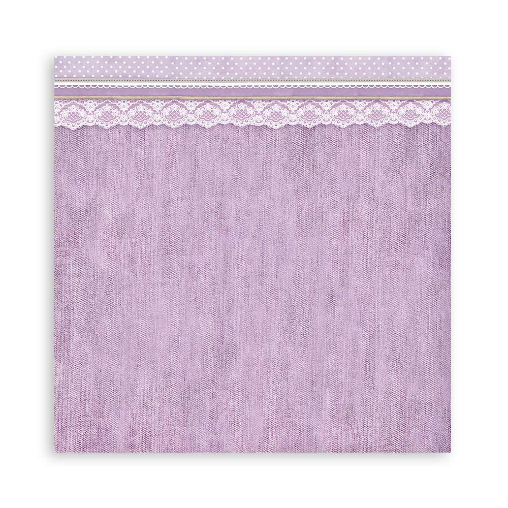 Stamperia – Blocco scrapbooking 30,5 × 30,5 cm – 10 fogli fronte-retro - Provence - immagine 22