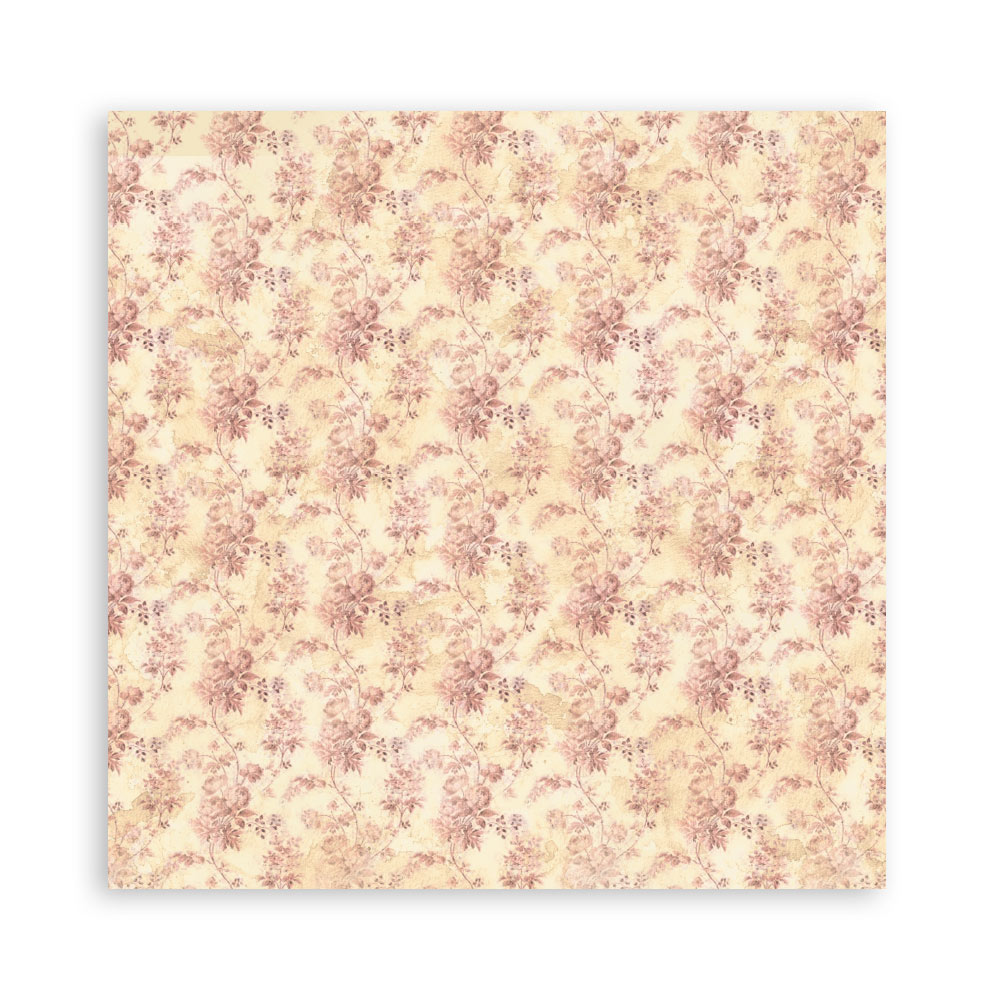 Stamperia – Blocco scrapbooking 30,5 × 30,5 cm – 10 fogli fronte-retro - Shabby Rose - immagine 28