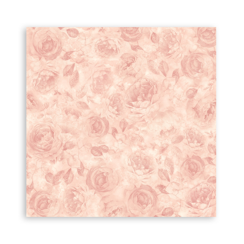 Stamperia – Blocco scrapbooking 30,5 × 30,5 cm – 10 fogli fronte-retro - Shabby Rose - immagine 29