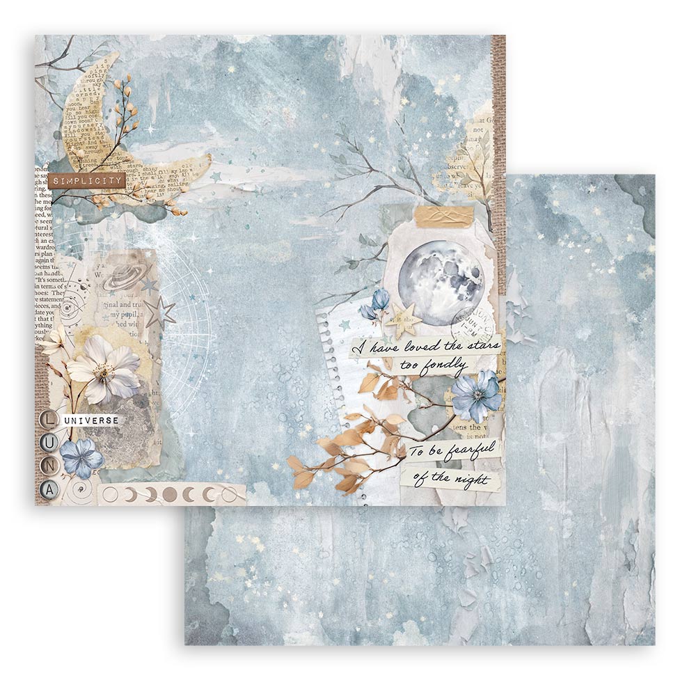 Stamperia – Blocco scrapbooking 30,5 × 30,5 cm – 10 fogli fronte-retro - Create Happiness Secret Diary - immagine 18
