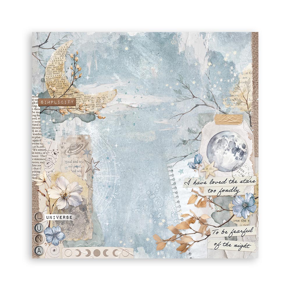 Stamperia – Blocco scrapbooking 30,5 × 30,5 cm – 10 fogli fronte-retro - Create Happiness Secret Diary - immagine 19