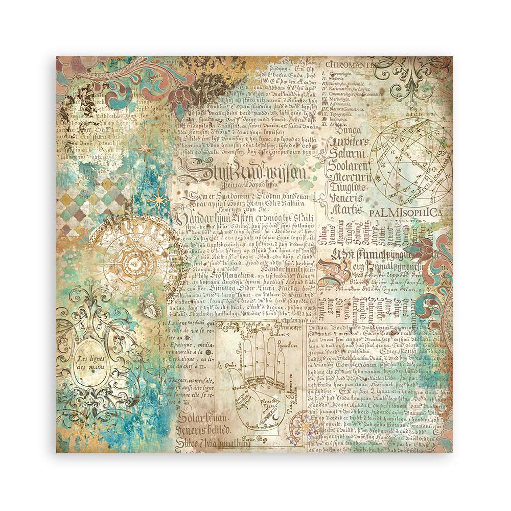 Stamperia – Blocco scrapbooking 30,5 × 30,5 cm – 10 fogli fronte-retro - Fortune - immagine 5