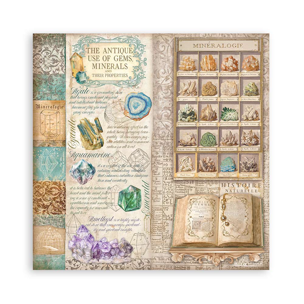 Stamperia – Blocco scrapbooking 30,5 × 30,5 cm – 10 fogli fronte-retro - Fortune - immagine 10