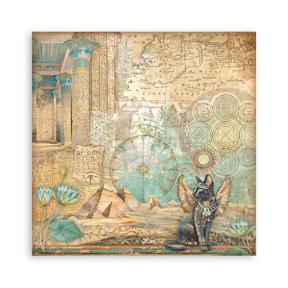 Stamperia – Blocco scrapbooking 30,5 × 30,5 cm – 10 fogli fronte-retro - Fortune - immagine 13