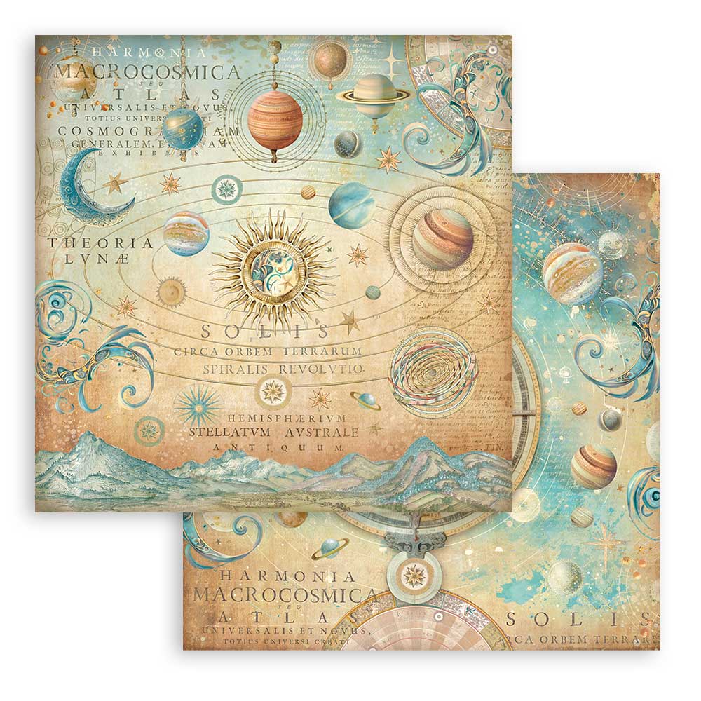 Stamperia – Blocco scrapbooking 30,5 × 30,5 cm – 10 fogli fronte-retro - Fortune - immagine 15
