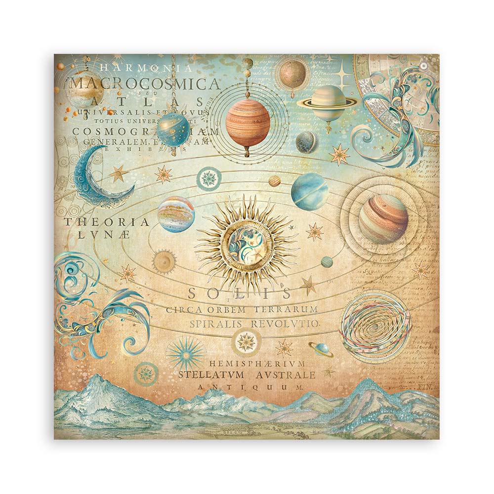Stamperia – Blocco scrapbooking 30,5 × 30,5 cm – 10 fogli fronte-retro - Fortune - immagine 16
