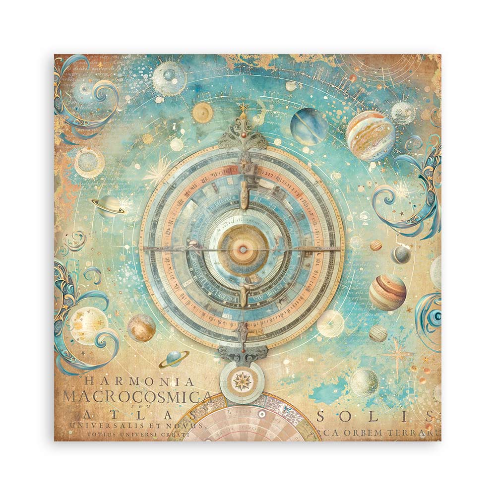 Stamperia – Blocco scrapbooking 30,5 × 30,5 cm – 10 fogli fronte-retro - Fortune - immagine 17