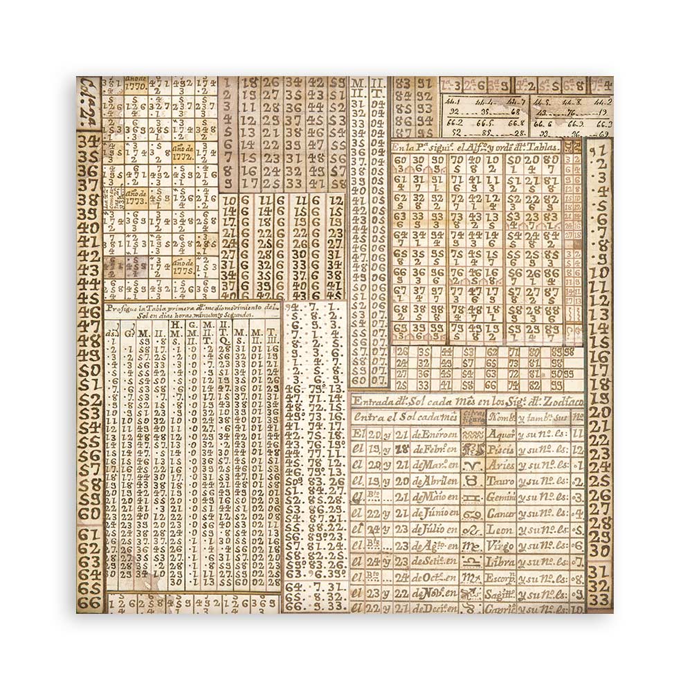 Stamperia – Blocco scrapbooking 30,5 × 30,5 cm – 10 fogli fronte-retro - Fortune - immagine 20