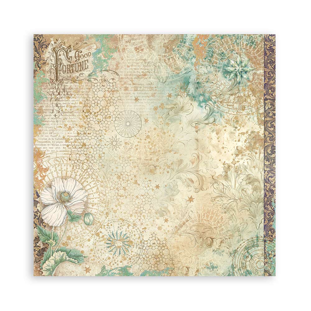 Stamperia – Blocco scrapbooking 30,5 × 30,5 cm – 10 fogli fronte-retro - Fortune - immagine 23