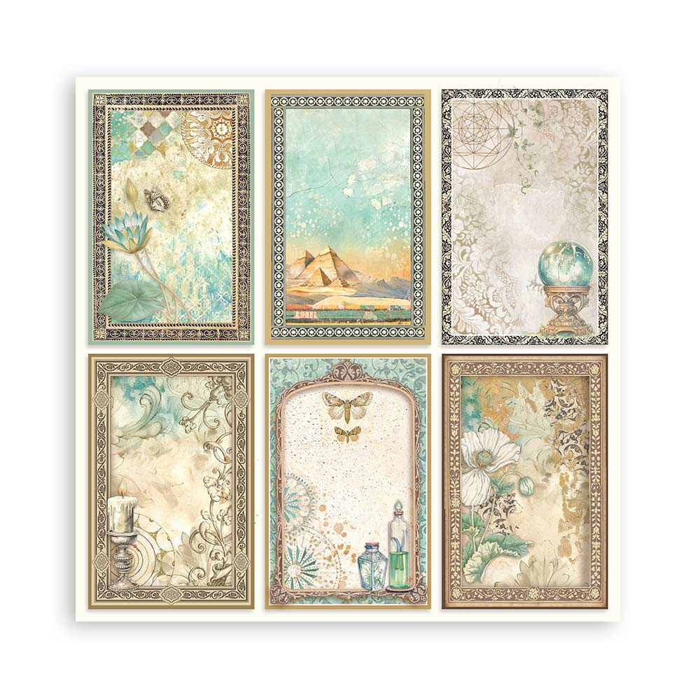 Stamperia – Blocco scrapbooking 30,5 × 30,5 cm – 10 fogli fronte-retro - Fortune - immagine 32