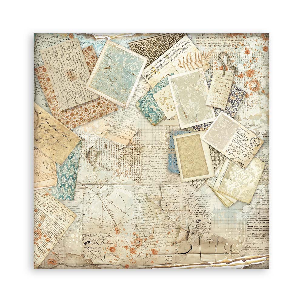 Stamperia – Blocco scrapbooking 30,5 × 30,5 cm – 10 fogli fronte-retro - Alterego - immagine 23